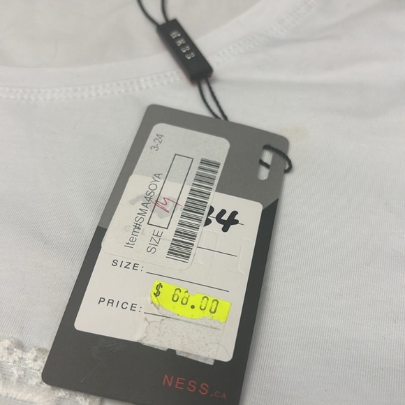 NESS Top with Lace and Pearl Detail BNWT - Picture 6 of 10